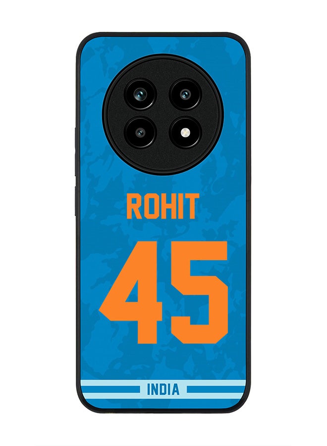 Stylizedd For Realme 13 Pro / 13 Pro+ Case,Slim fit Camera Protection, Shockproof Thin Phone cover  - India Rohit Sharma, Jersey No 45 - Image 1